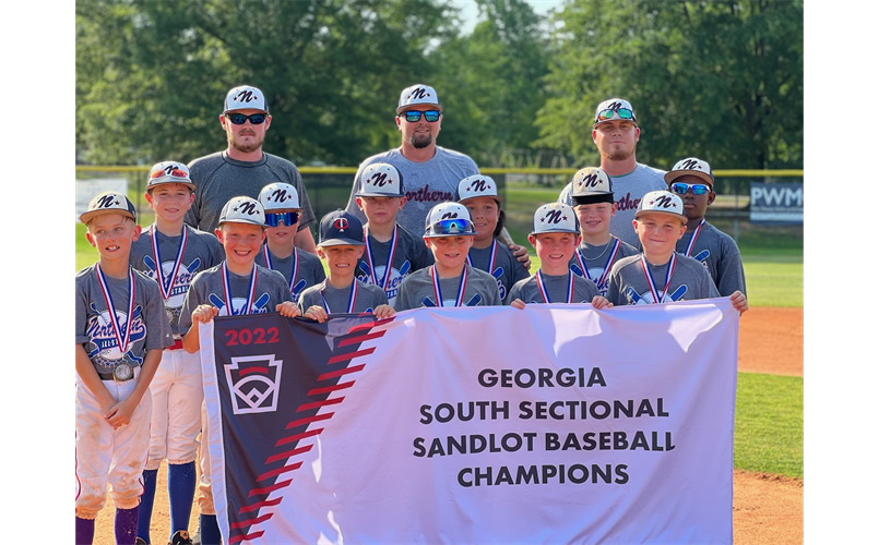 Georgia Sectional Sandlot Baseball Champs! Next stop- STATE!