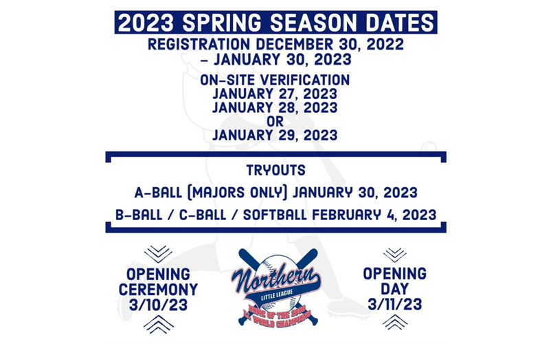 2023 Spring Registration