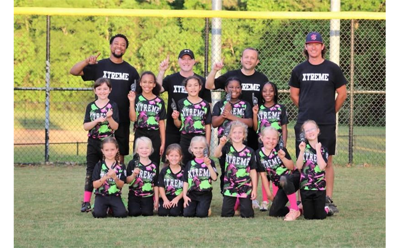 2023 Coach Pitch Softball Champions